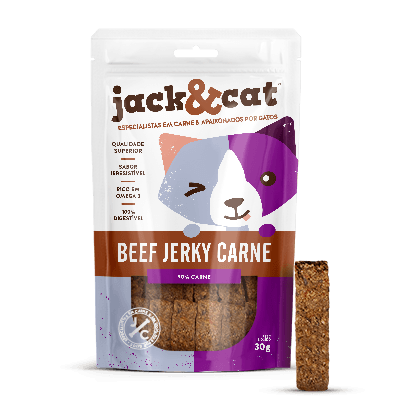 Bifinho Beef Jerky Carne para Gatos - 30 g