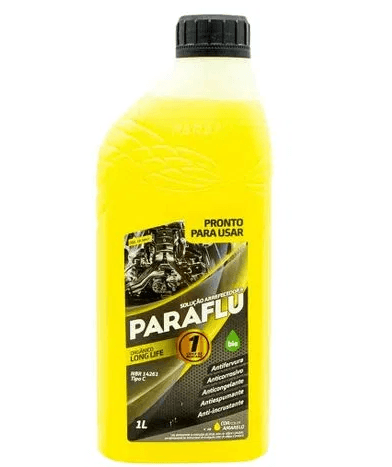 Aditivo Rad Paraflu Amarelo Pronto Uso - 1 Litro