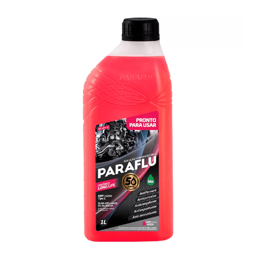 Aditivo Radiador Paraflu Rosa Diluído 1L