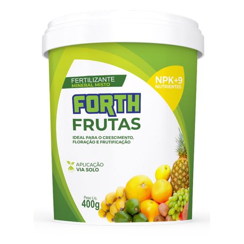 Adubo Forth 12-05-12+Me Frutas 400Gr