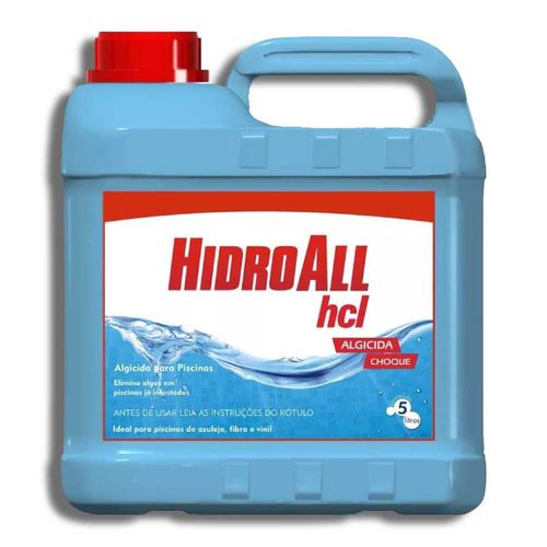 Algicida Choque Hcl Hidroall 5L 1062