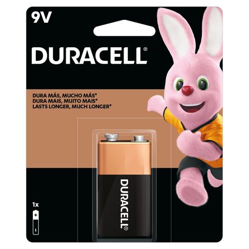 Bateria Duracell Alcalina 9V