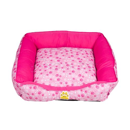 Cama Soft Patinhas - Rosa