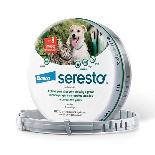 Coleira Seresto Grande - Até 8 kg