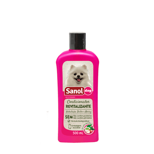 Cond Sanol Revitalizante Pelos Dog 500 ml