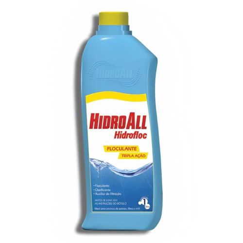 Floculante Hidrofloc Tripla Ação - 1 Litro