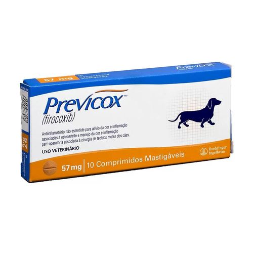 Previcox 57 mg - 10 Comprimidos