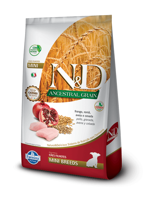 Ração Ancestral Grain Para Cães Filhotes De Porte Mini - 2,5 Kg