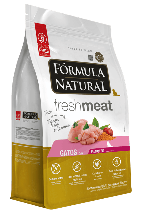 Ração Fresh Meat Gatos Filhotes - 1 Kg