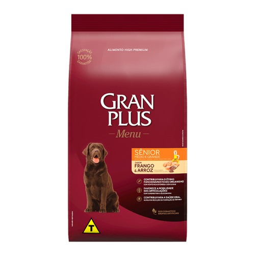 Ração Granplus Senior Frango E Arroz