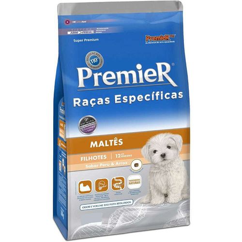 Ração Raças Especiais Maltês Filhote 2,5Kg - 2033928