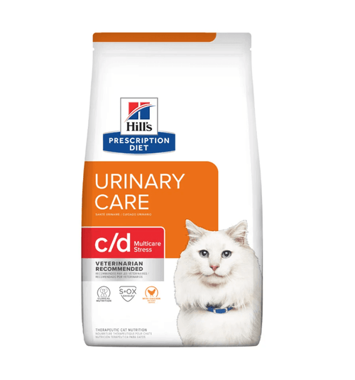 Ração Urinário Care C/D Stress Para Gatos Adultos - 1,8 Kg