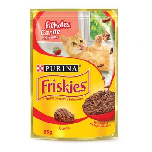 Sache Friskies Filhotes Carne Molho - 85G