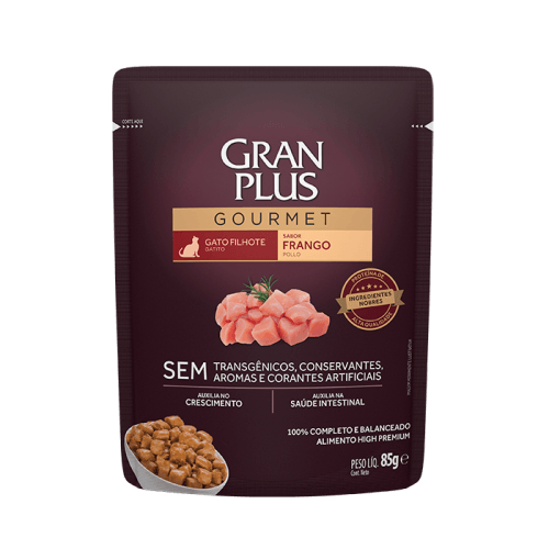 Sache Granplus Gato Filhotes Frango 85G