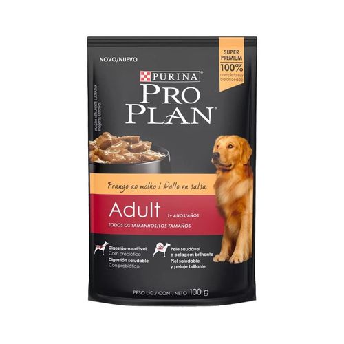 Sache Pro Plan Cao Adultos Frango - 100G