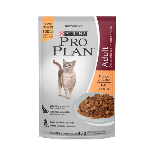 Sache Pro Plan Gato Adultos Frango - 100G