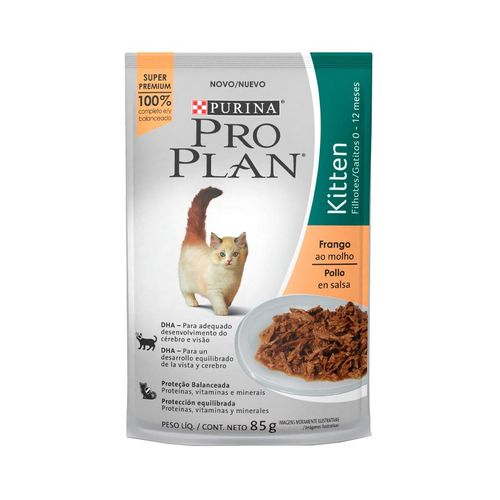 Sache Pro Plan Gato Filhotes Frango - 100G