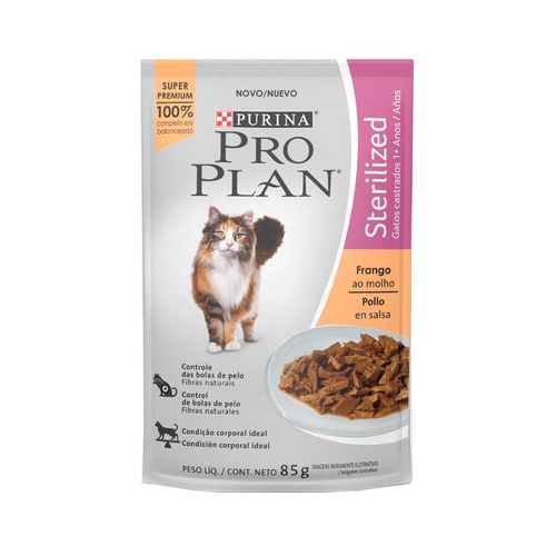 Sache Pro Plan Gato Cast Frango - 100G