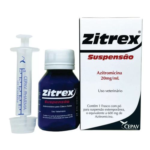 Zitrex Suspensão 600Mg - 30 Ml