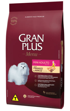 Ração Granplus Mini Adulto Frango E Arroz