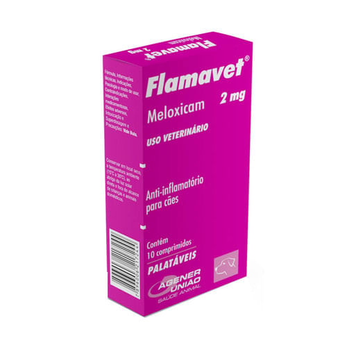 Flamavet Cão 2mg - 10 Comprimidos