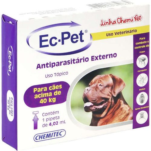 Ec-Pet Cão - +40kg 4,02ml