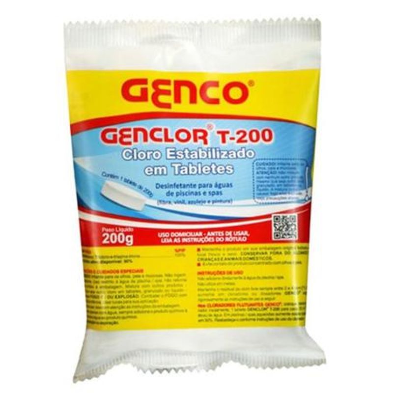 CLORO-TAB-GENCLOR-T200-200G-451007