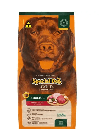 Ração Gold Premium Especial Frango E Carne Para Cães Adultos - 15 Kg