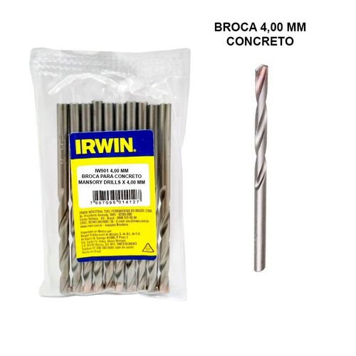 Broca 4Mm Irwin Vidia