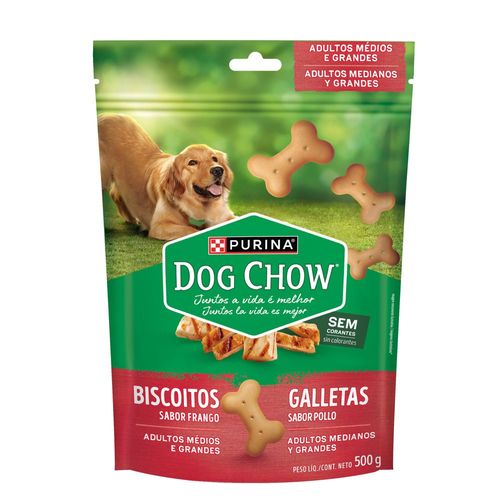 Biscoito Dog Chow Rp Frg 500G