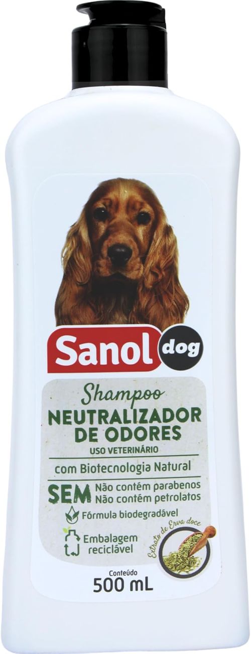 Shampoo Sanol Dog Neutralizador De Odores - 500 Ml