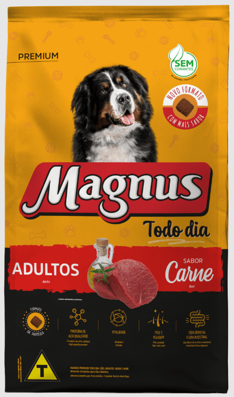 Ração Magnus Todo Dia Sabor Carne