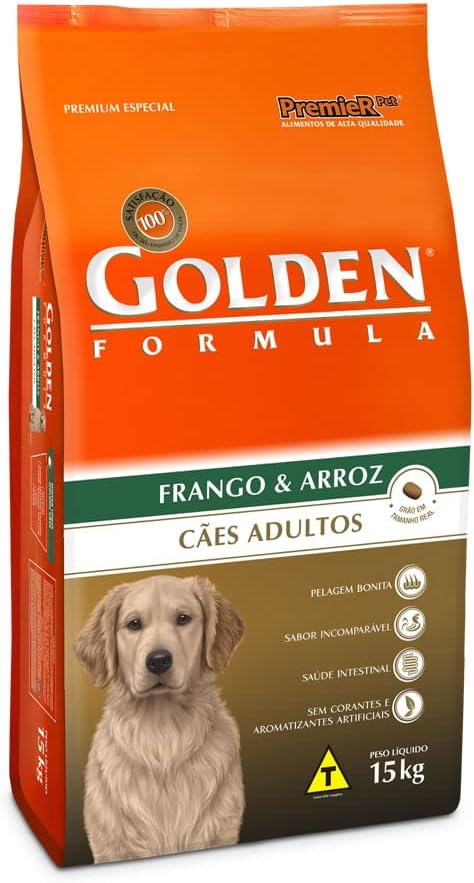 Ração Golden Adulto Frango E Arroz